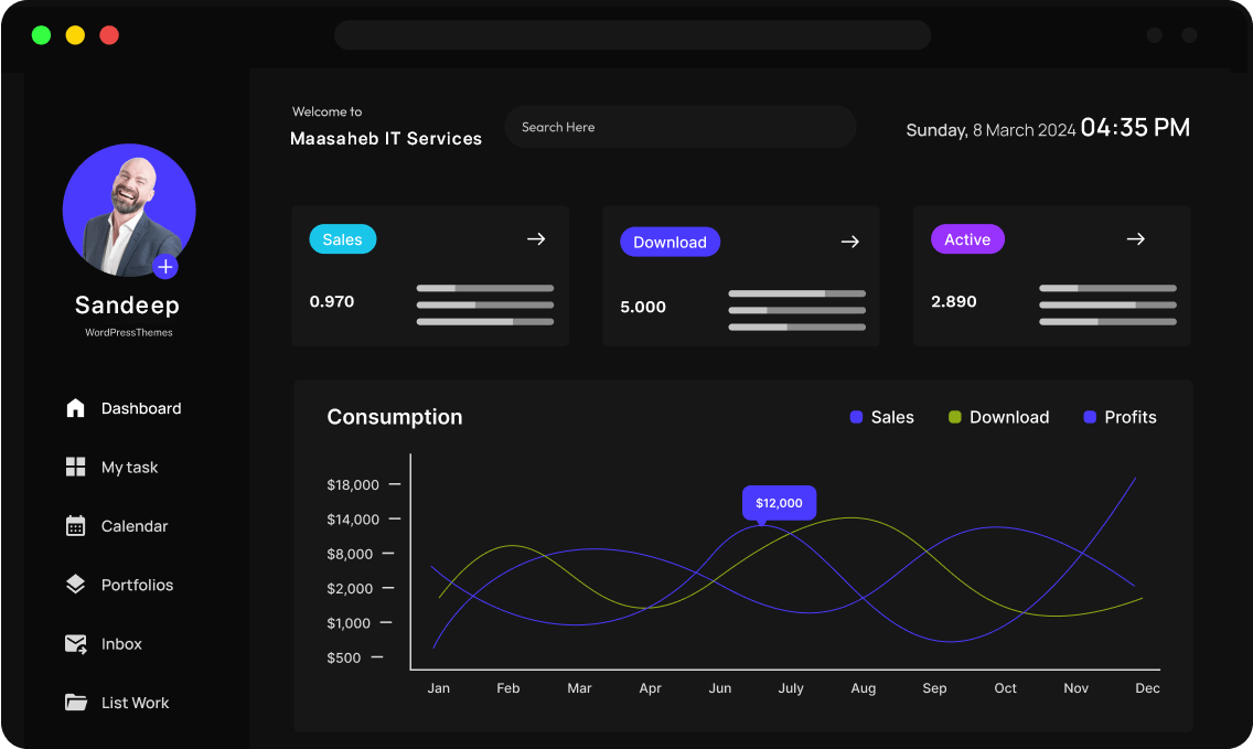 dashboard-maasaheb-IT-services-gadchiroli
